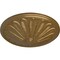 Ekena Millwork Brontes Ceiling Medallion (Fits Canopies up to 3 5/8"), Hand-Painted Pale Gold, 25 1/2"OD x 5 1/2"P CM25BRPAS - alternate 3